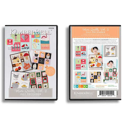 Mini Quilts, Vol. 2: July – December KD5136