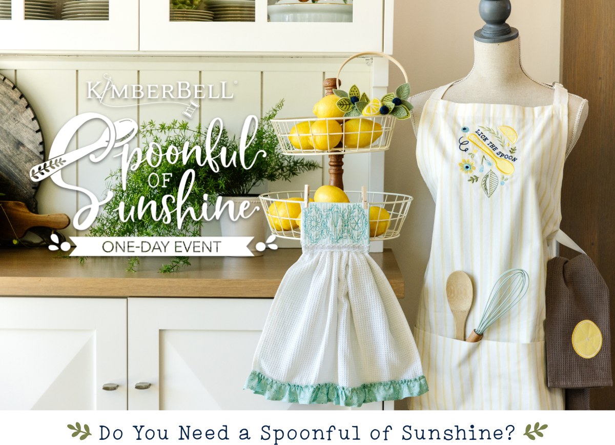 Kimberbell Spoonful of Sunshine Virtual Event Sept 20th 2025 @9am MT