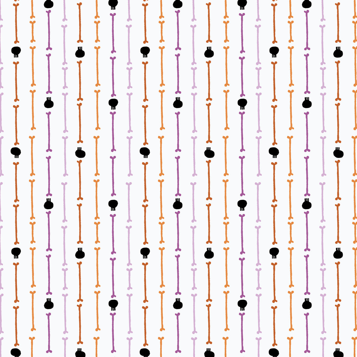 Dem Bones Layer cake 5" Cloud 9 by By Sarah Watson