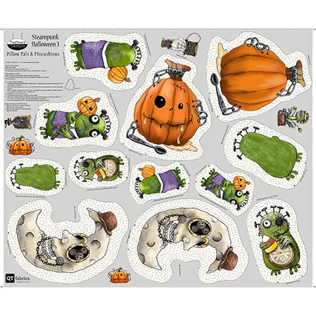 Steampunk Halloween 3 SEW N' GO HALLOWEEN CHARACTER 1 panel