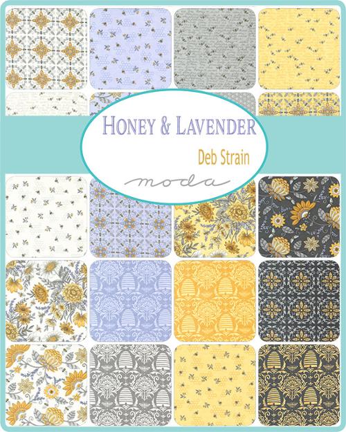 Moda Honey Lavender by Deb Strain Fat Quaters/ fat 8th