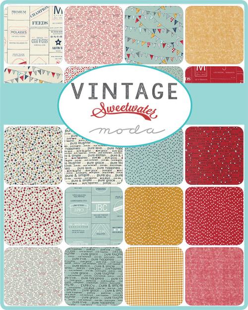Vintage Sweetwater AB 36 skus 55650AB Moda Precuts#1