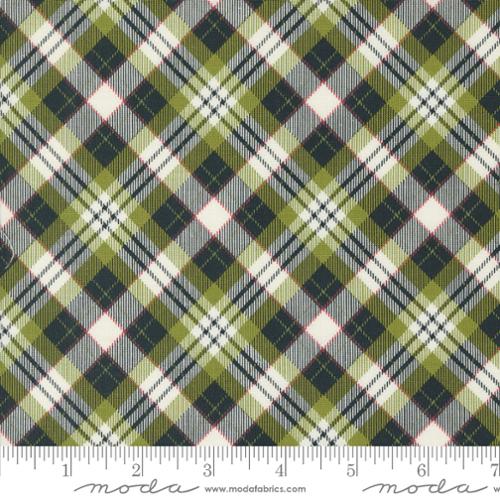 Sweetwater  On Dasher Plaid Pine 55664 23 Moda