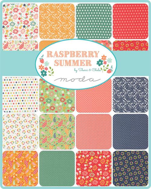 Raspberry Summer Charm Pack 37690PP Moda Precuts