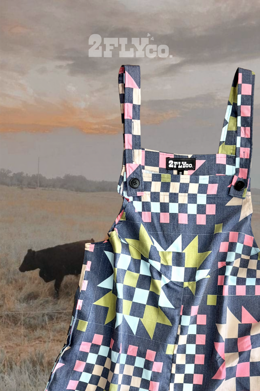 Pre-Order 2 Fly Co - RANCHHOUSE STITCH *BLUEGREENS