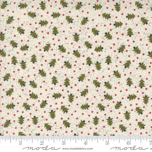 Sweetwater Emmitt and Ivy Vanilla 55692 11 Spruce Christmas Dots Trees Moda by the yard