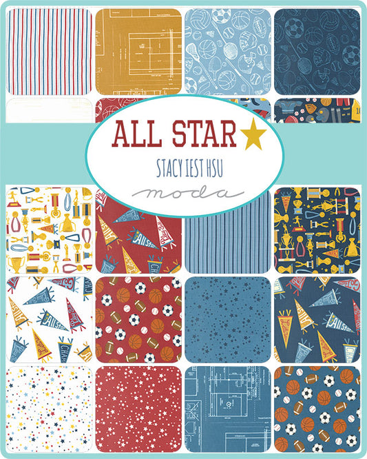 All Star AB 20 skus Fat Quarters 20850AB Moda Precuts#1