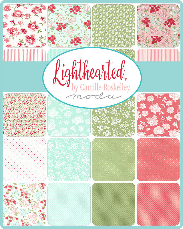 Lighthearted Fat Quarter bundle AB 40 skus 55290AB Moda Precuts#1