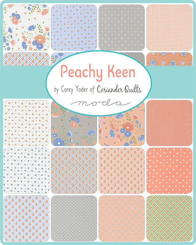 Peachy Keen AB 34 skus 29170AB Moda Precuts#1 Fat Quarters
