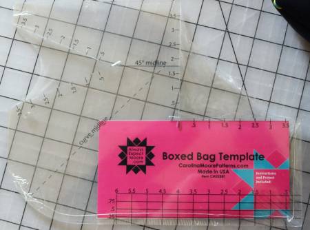 Large Boxed Bag Template # CM22BBT