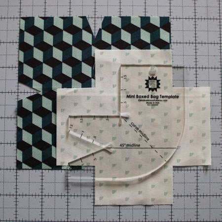 Mini Boxed Bag Template # CM24MBBT