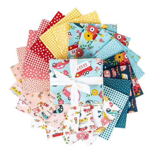 Gone Glamping Fat Quarter Bundle (21)  FQ-14790-21