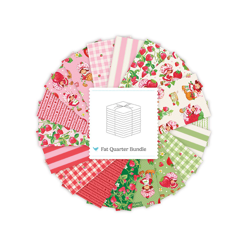 Pre-Order The World of Strawberry Shortcake Fat Quarter Bundle, 18 Pcs.