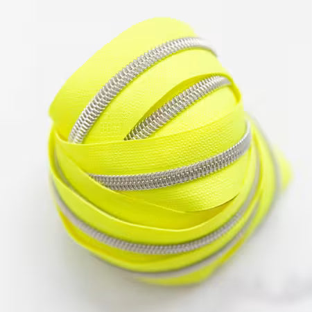 Knot & Thread Zippers by the Yard Electric Lemon 3yds # KAT-ZIP6