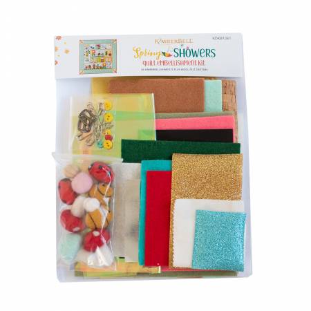 Kimberbell Spring Showers Embellishment Kit # KDKB1261