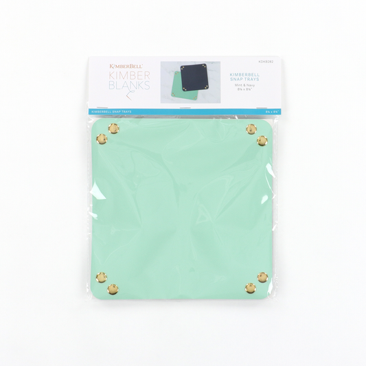 Kimberbell Snap Trays, Mint & Navy