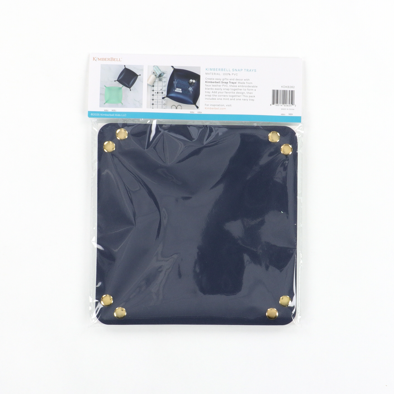 Kimberbell Snap Trays, Mint & Navy