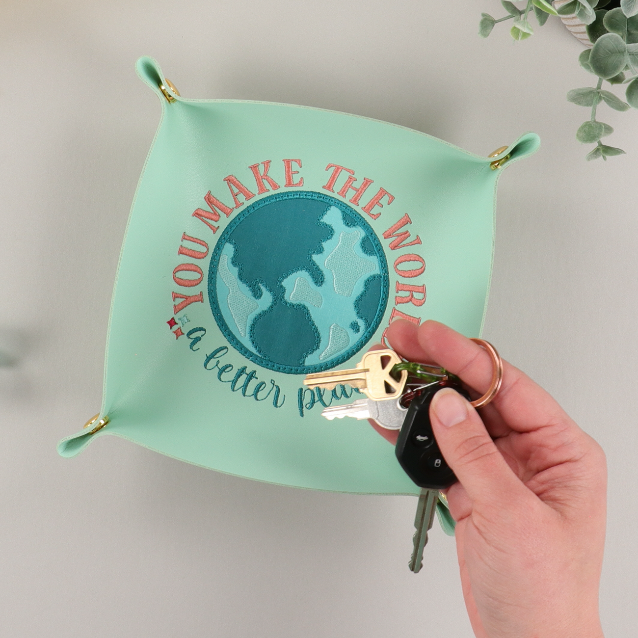 Kimberbell Snap Trays, Mint & Navy