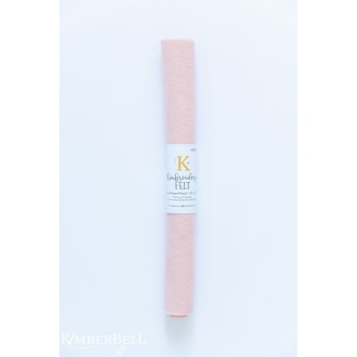 Kimberbell Embroidery Felt Designers:12" x 18", Sun Kissed Peach KIDKDKB1268