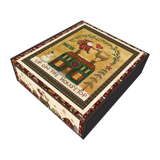 Up on the Housetop Panel Quilt Boxed Kit