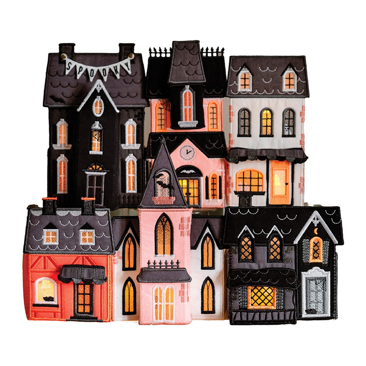 Machine Embroidery Frank 'n Town Fabric Only Kit