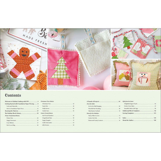 Pre-Order Liza Taylor Wonderful World of Paper-Pieced Quilt Blocks for Christmas