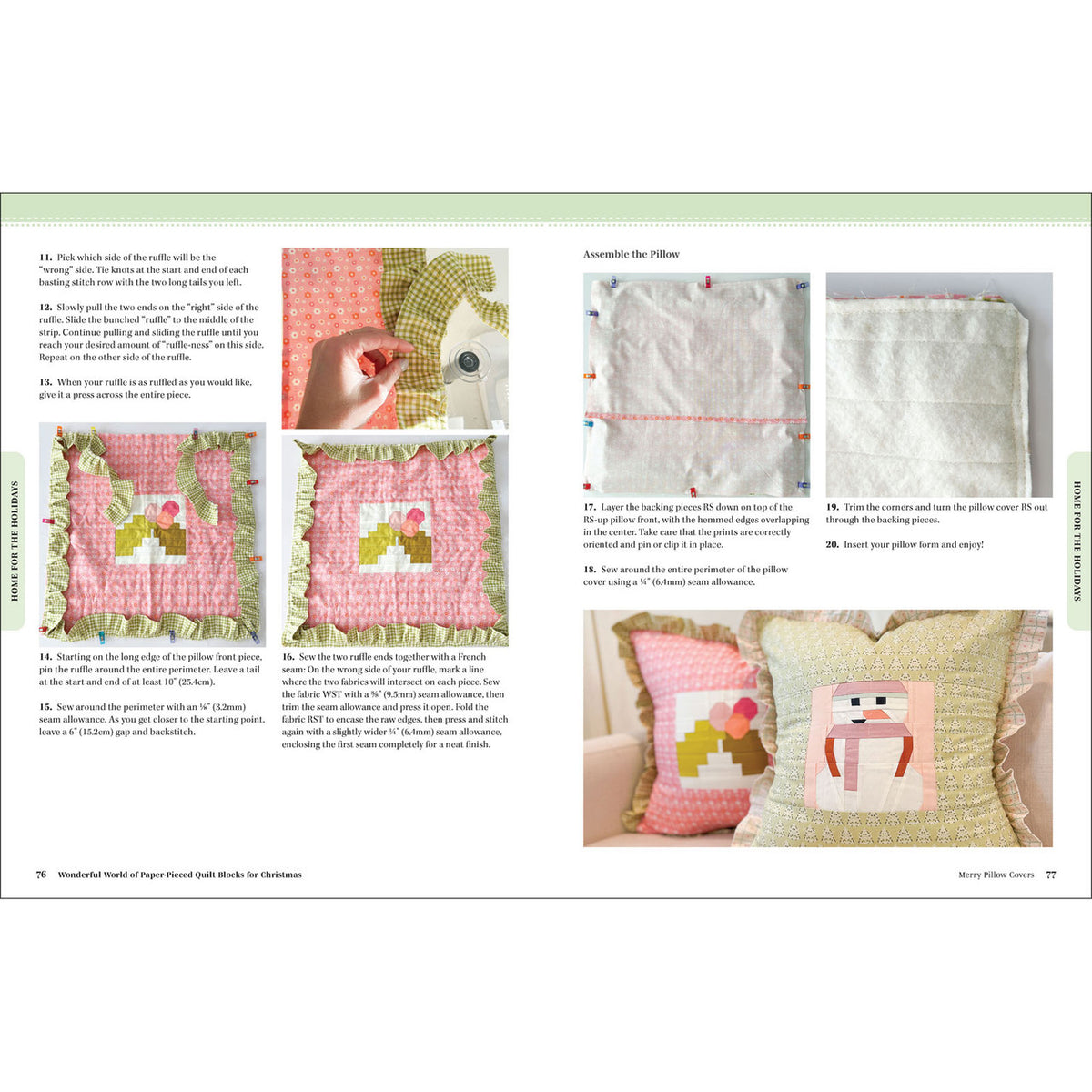 Pre-Order Liza Taylor Wonderful World of Paper-Pieced Quilt Blocks for Christmas