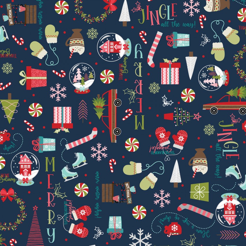 Kimberbell Cup of Cheer Fabric Designers: Kim Christopherson, by the yard