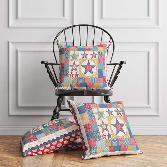 Lori Holt's Machine Embroidery Americana America the Beautiful Projects  April 2025