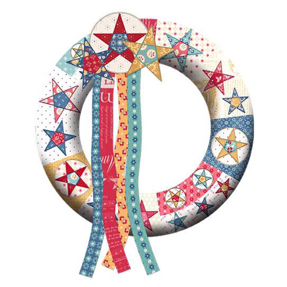 Lori Holt's Machine Embroidery Americana America the Beautiful Projects April 2025