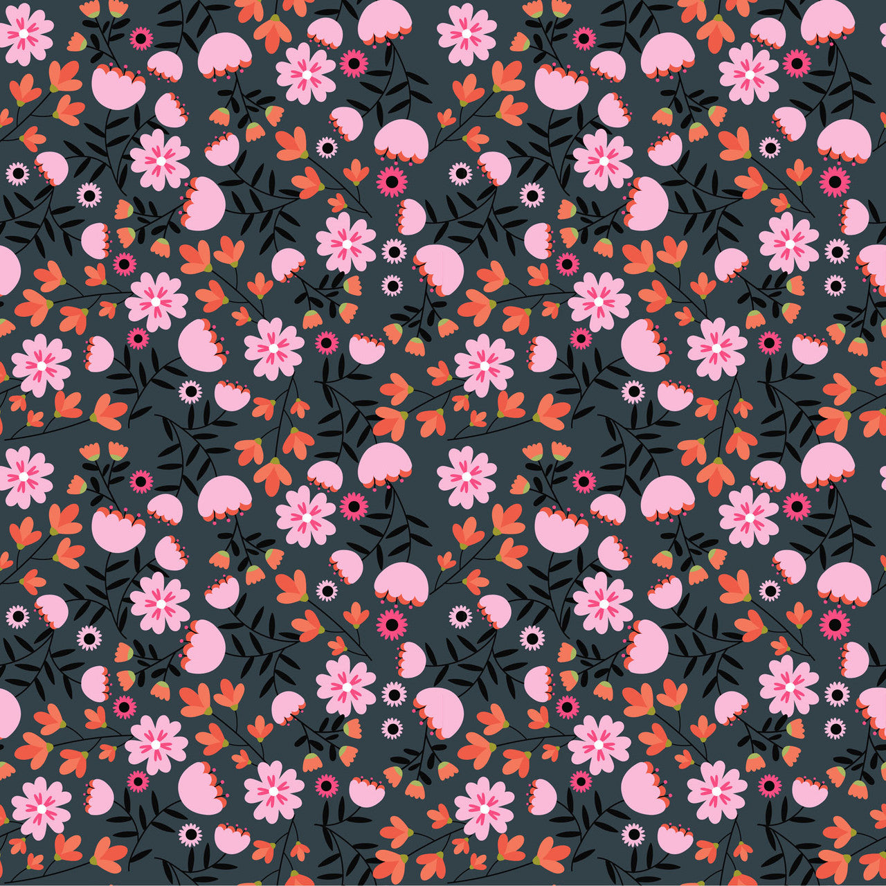 Poppie Cotton Not Scary Pumpkin Pie POCNT26504 by the yard