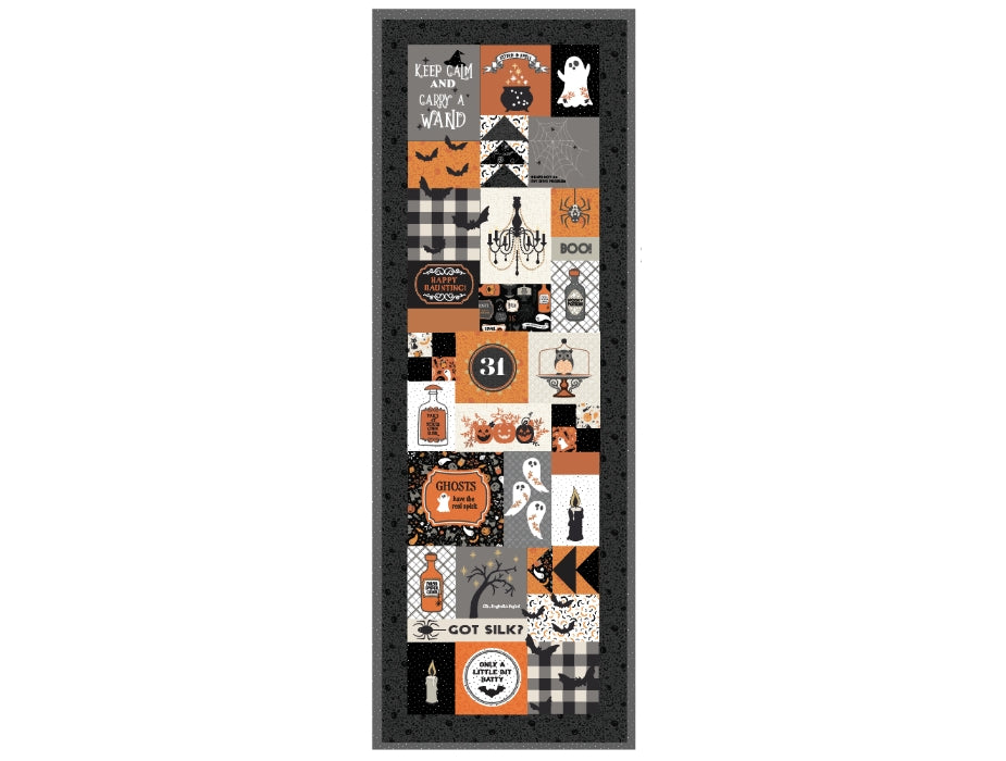 Pumpkins & Potions Ladder Quilt KD817 Embroidery CD