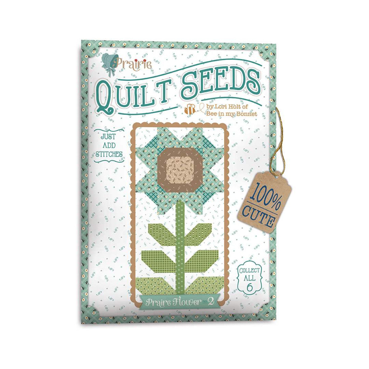 Lori Holt Prairie Quilt seeds Flowers #1-6 complete set
