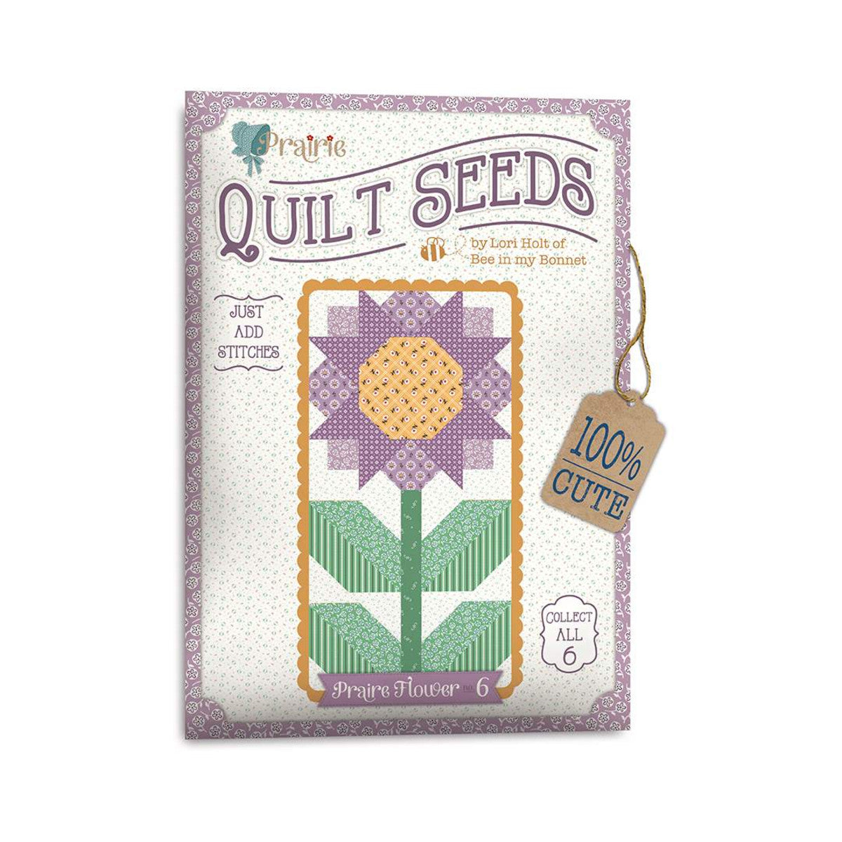 Lori Holt Prairie Quilt seeds Flowers #1-6 complete set