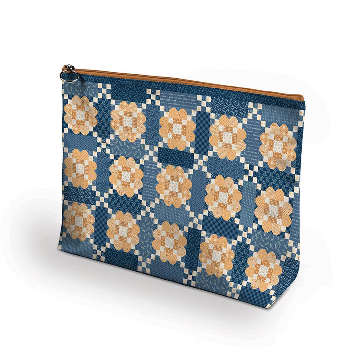 Pre-Order Lori Holt Denim & Daisy Vinyl Project Bag Oct 2026