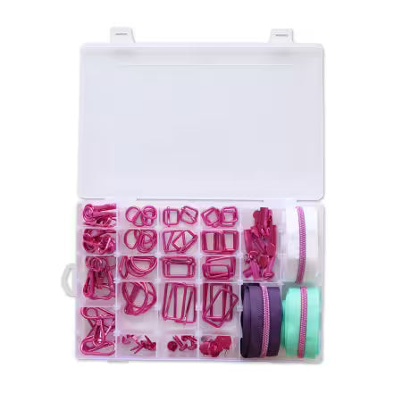 Essential Box Bundle Of Hardware & Zippers Tula Pink # STS220P (coming soon)