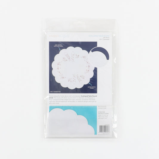 Kimberbell Scalloped Table Round