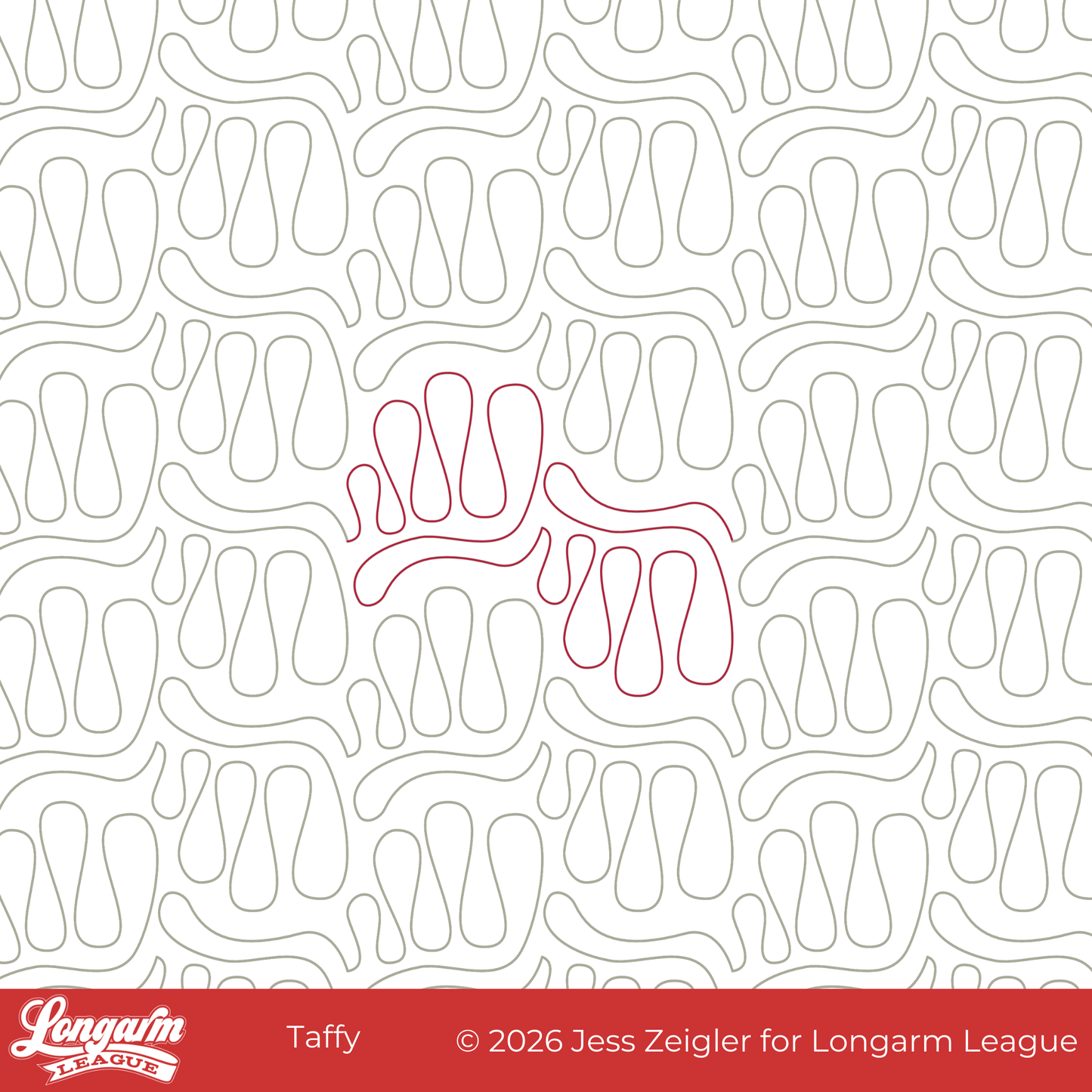 Taffy Long Arm quilting design