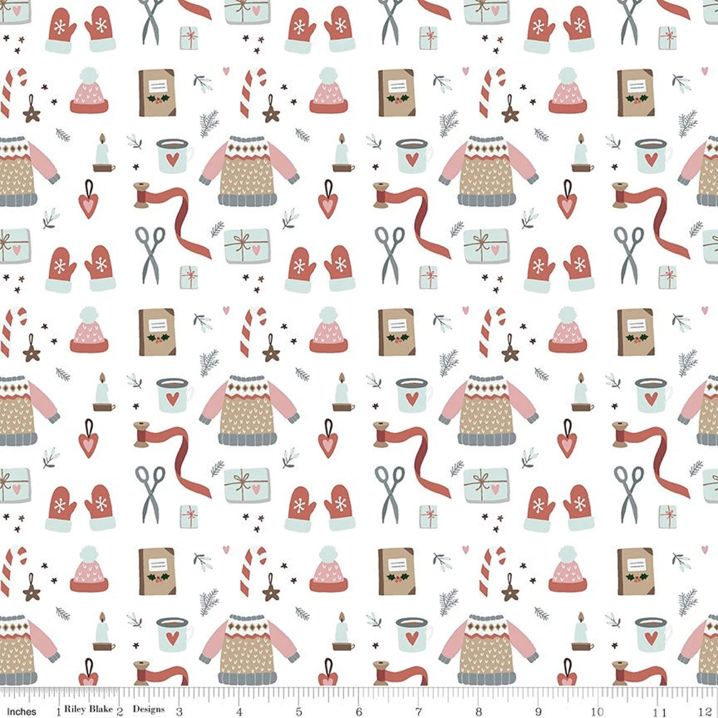 Riley Blake Warm Wishes Fabric By the Yard