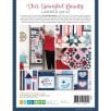 Kimberbell Star Spangled Beauty Ladder Quilt Embroidery Book, Embellishments, and fabric Kit Pre Order
