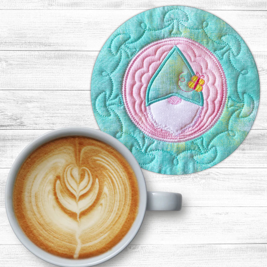 Pickle Pie - Gnome Multi Mats In-the-hoop Machine Embroidery Design