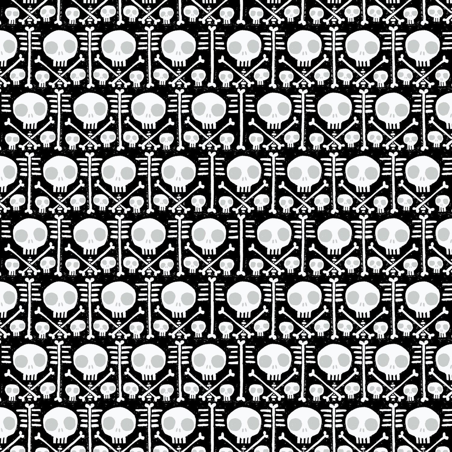 Dem Bones Cloud 9 Fabric