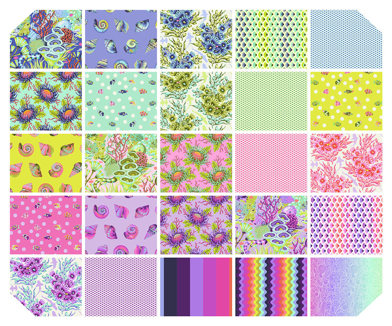 Tula Pink Floral Reef