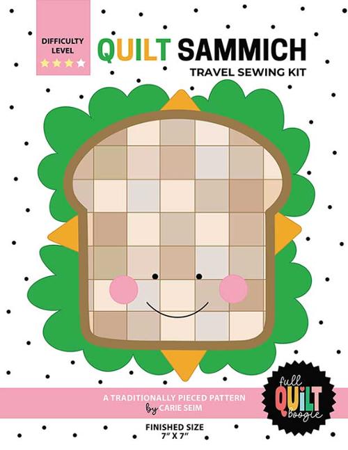 Quilt Sammich Travel Sewing Kit sewing pattern