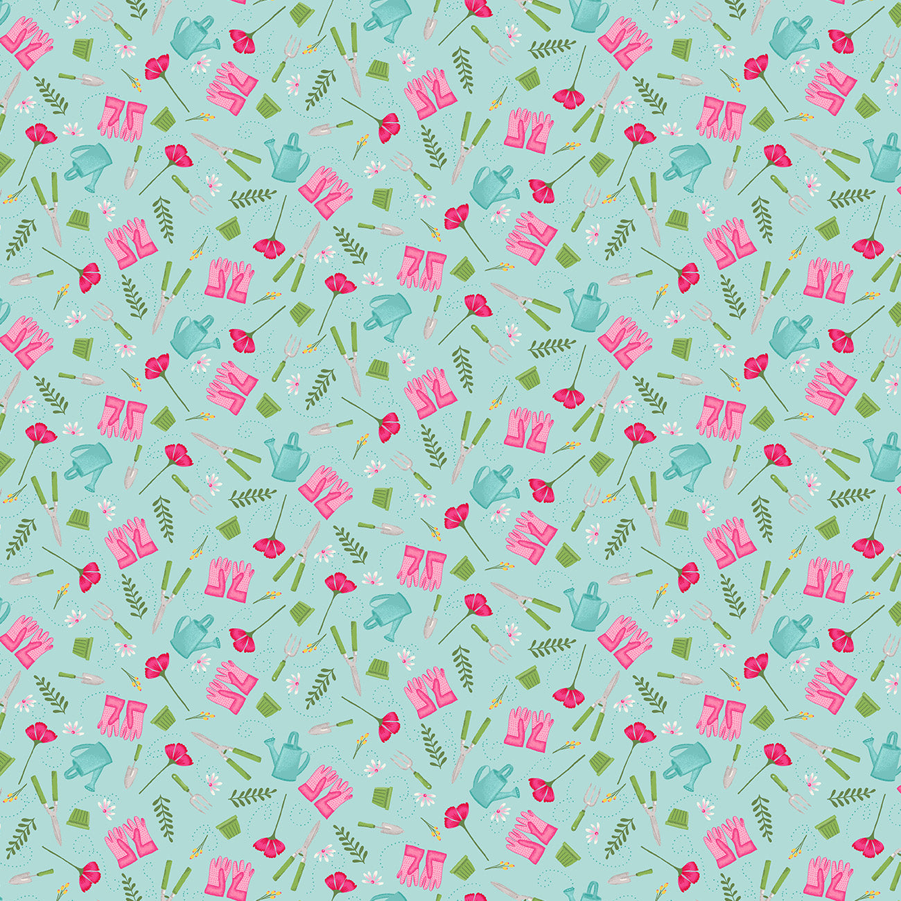 Pre-Order Gardens Grow Sky Amy Latta # A-10714-T 1/2 yard
