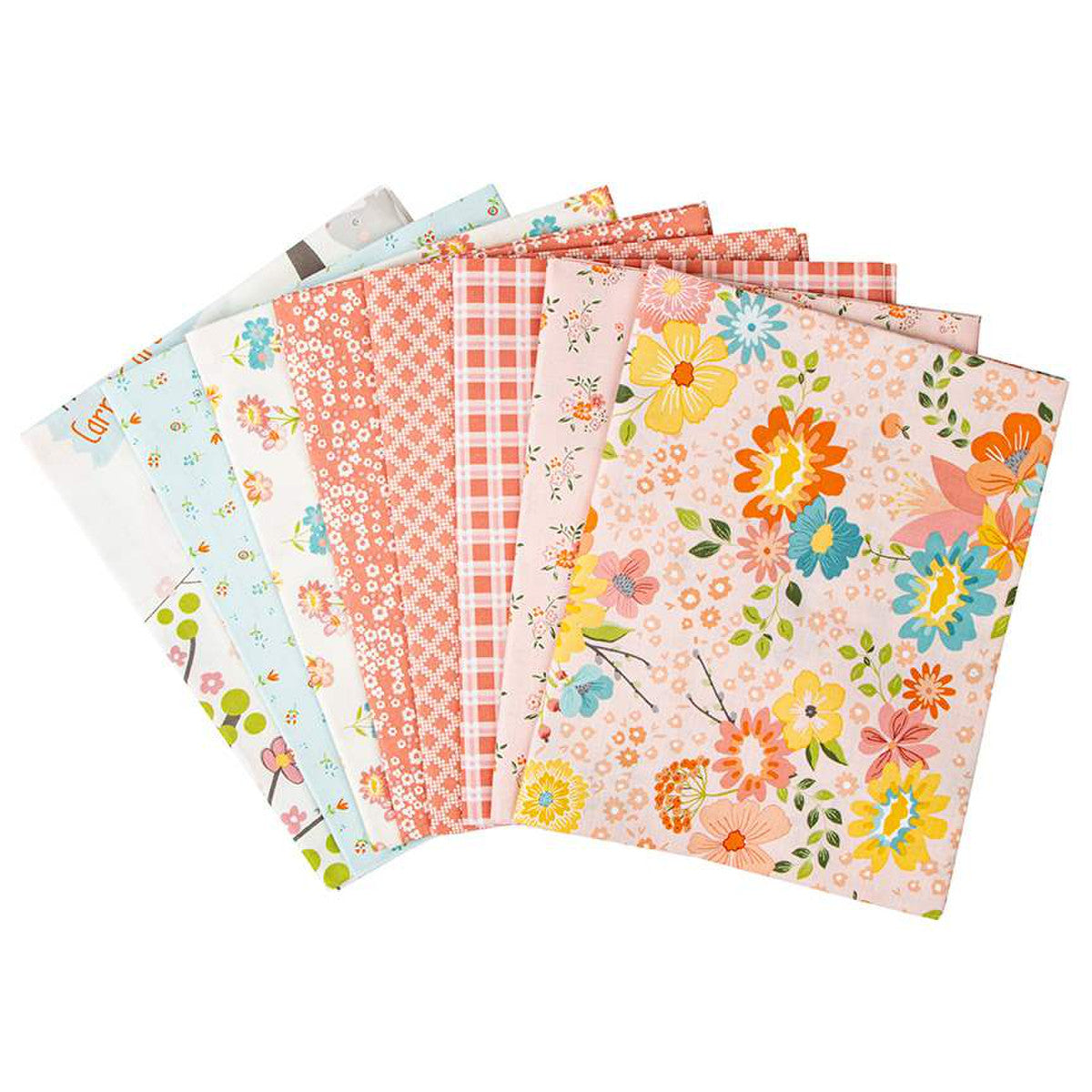Spring's in Town 1-Yard Bundle Blush Pre-Order 7 yards and 1 panel