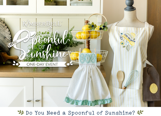 Kimberbell Spoonful of Sunshine Virtual Event Sept 20th 2025 @9am MT