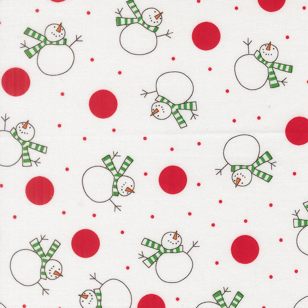 Snow Time Fat Quarter  Moda Me and My Sister Designs
