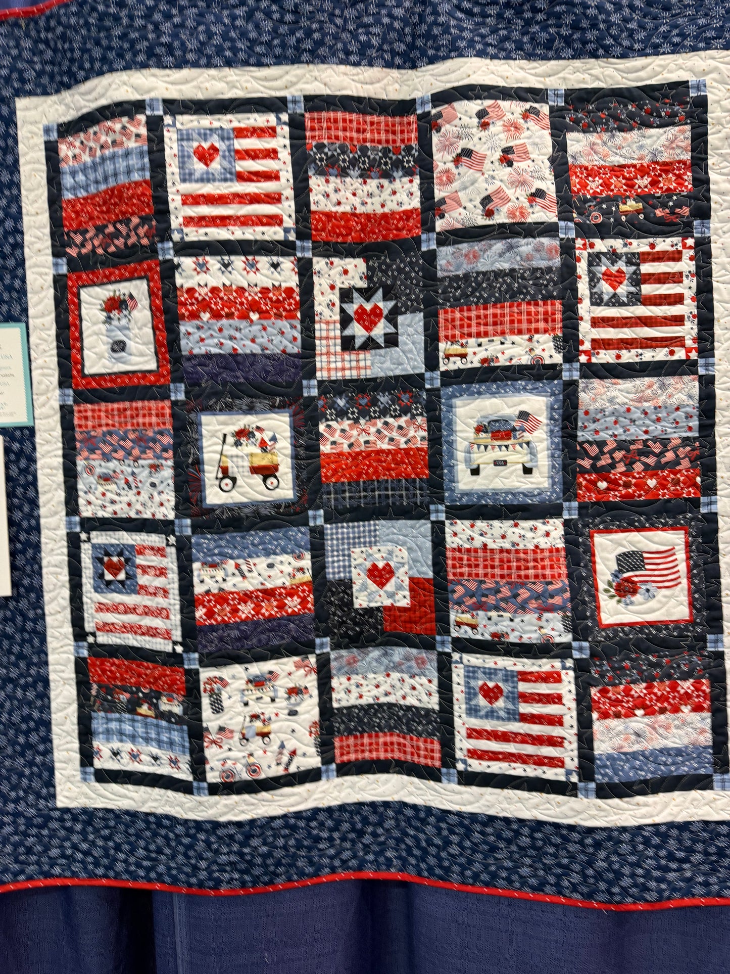 Pre-Order Stitched in the USA Quilt Kit Feb 2027