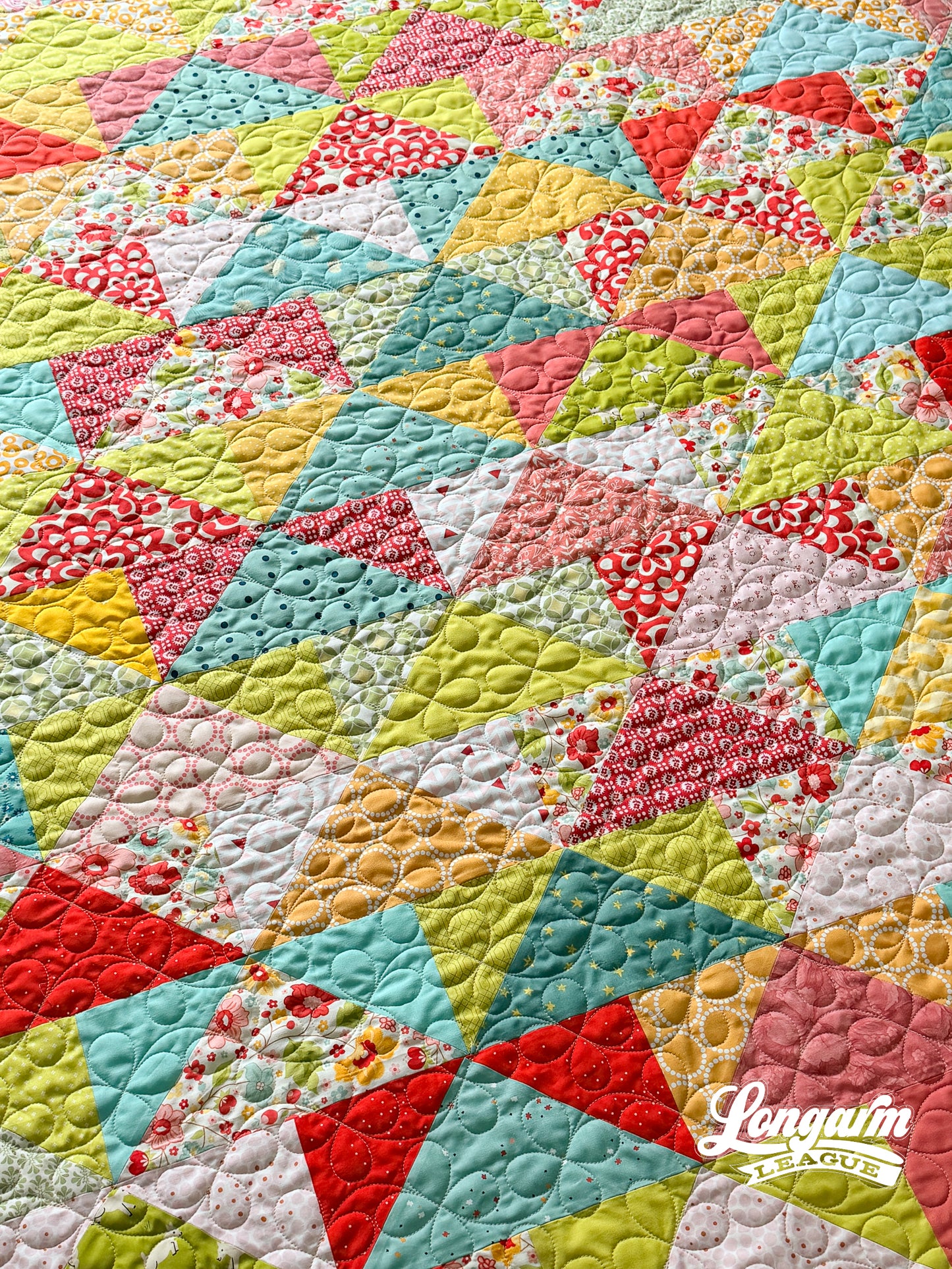Cottage Blooms Long-Arm Design Long-Arm League